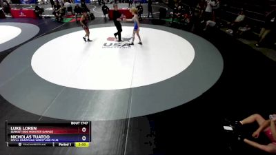 100 lbs Cons. Semi - Luke Loren, Sunkist Kids Monster Garage vs Nicholas Tuatoo, Socal Grappling Wrestling Club