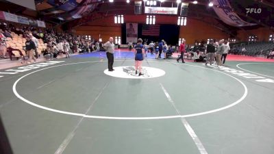 126BLUE lbs Rr Rnd 3 - Shyla Alvarado, Fulton vs Regan Starns, Hoosick Falls