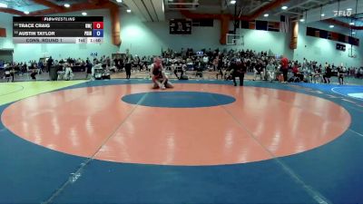 150 lbs Cons. Round 1 - Austin Taylor, Midlothian Miners Wrestling Cl vs Trace Craig, Guerrilla Wrestling (GWA)