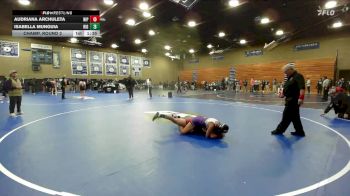 110 lbs Champ. Round 2 - Audriana Archuleta, Nipomo vs Isabella Munguia, Ernest Righetti