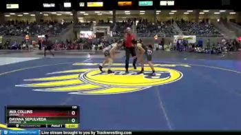 135 lbs Placement (4 Team) - Ava Collins, Ontario vs Dayana Sepulveda, Riverside