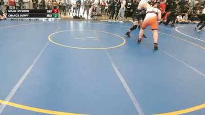 190-I lbs Quarterfinal - Noah Lockner, Southern Lehigh Middle School vs Chance Duffy, American MMAW
