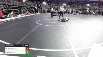 40 lbs Consolation - Waylon Pearson, Barnsdall Youth Wrestling vs Rush Wilson, Barnsdall Youth Wrestling