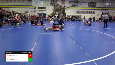 JV-3 lbs Round 2 - Cayden Noehl, Mount Vernon vs Kaden Farmer, West Delaware, Manchester