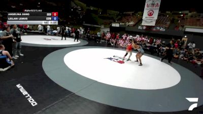170 lbs Angelina Jiang, SCVWA - Santa Clara Valley Wrestling Association vs Leilani Lemus, CVWA - Central Valley Wrestling Association