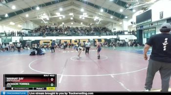 120 lbs Champ. Round 2 - Jackson Torres, Kuna vs WahNay Say, New Plymouth