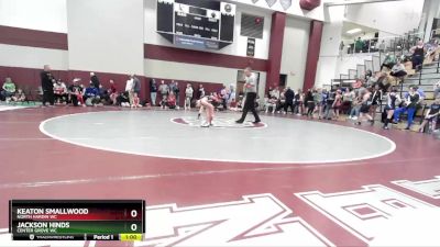 70-77 lbs Cons. Round 1 - Bo Myers, Midwest Xtreme WA vs Sylas Hackett, Center Grove WC