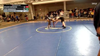 174 lbs Champ. Round 3 - Dyllon Carpenter, Briar Cliff (Iowa) vs Josh Henderson, Southeast Community College