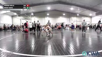 55 lbs Rr Rnd 3 - Hunter Wells, Claremore Wrestling Club vs Brody Boyd, Team Tulsa Wrestling Club