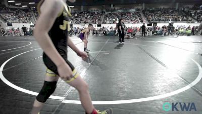 67 lbs Round Of 32 - Gunnar Humbyrd, Jay Wrestling Club vs Klasen Couch, Vian Wrestling Club