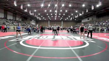 140 lbs Champ. Round 1 - Madalee Arnold, Harrah vs Ariel Biggs, Fort Osage