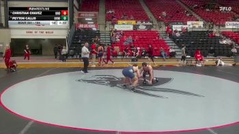 184 lbs Cons. Semi - Peyton Callis, Oklahoma Wesleyan vs Christian Chavez, Indianapolis