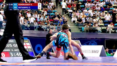 48 kg 1/8 Final - Kirill Kondrashov, Russia vs Zurab Dotiashvili, Georgia