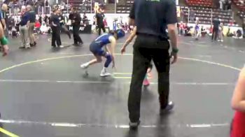 86 lbs 1st Place Match - Harper Kalo, Michigan Revolution vs Emma Mantei, Dundee WC