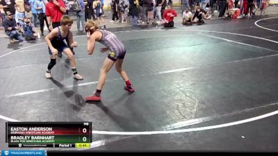 83 lbs Cons. Round 1 - Easton Anderson, Nebraska Wrestling Academy vs Bradley Barnhart, Black Fox Wrestling Academy