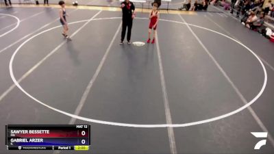 78 lbs Quarterfinal - Sawyer Bessette, MN vs Gabriel Arzer, IL