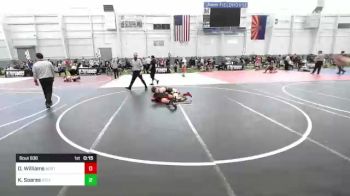 145 lbs Consi Of 8 #1 - Devin Williams, Northern Arizona Grapplers vs Kellen Soares, Steelclaw WC