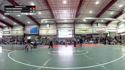 215 lbs Quarterfinal - Dylan Tondreau, SLAM! Nevada vs Elijah Gustavson, Spanish Springs