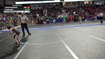 60 lbs Cons. Round 1 - Piper Rott, Tiger vs Enalie Marquez, U Town Hammers Wrestling