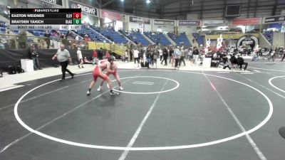 116 lbs Quarterfinal - Easton Weidner, Elevate Wrestling Academy vs Brayden Yakich, Black Fox Wrestling Academy