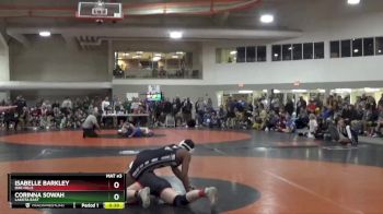 155 lbs Cons. Round 2 - Isabelle Barkley, OAK HILLS vs Corinna Sowah, LAKOTA EAST