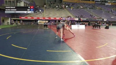 160 lbs Placement Matches (16 Team) - Paige Beals, Pacific University vs Olivia Kinder, Eastern