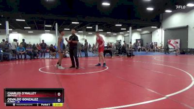 136 lbs 2nd Wrestleback (16 Team) - Charles O`Malley, Kentucky vs Osvaldo Gonzalez, Florida