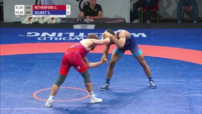 65 kg Bronze - Zain Retherford, USA vs Sujeet Kalkal, India