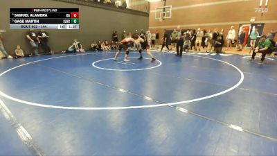 144 lbs Quarterfinal - Gage Martin, Sandpoint Legacy Wrestling Club vs Samuel Alambra, Idaho