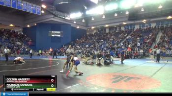 106 lbs Champ. Round 1 - Colton Hagerty, Washington Township vs Nicholas Sanders, Mountain View