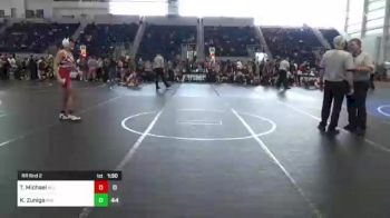 120 lbs Rr Rnd 2 - Trevor Michael, All American Training Center vs Kyanno Zuniga, Mat Demon WC