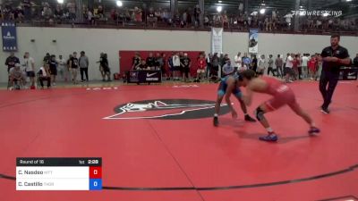 57 kg Round Of 16 - Cael Nasdeo, Nittany Lion Wrestling Club vs Christian Castillo, Thorobred Wrestling Club