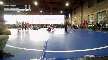 140 lbs Rr Rnd 4 - Brody Johnson, Kiefer Youth Wrestling Club vs Daniel Talamantes, Bristow Elementary Wrestling Club