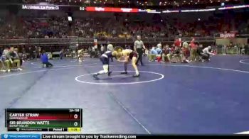 2 lbs Champ. Round 1 - Sir Brandon Watts, Bishop Heelan vs Carter Straw, Independence