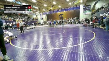 144 lbs Quarterfinal - Dominic Prangley, Coeur D Alene vs Kade Wallace, Missoula Sentinel