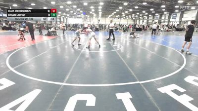 112 lbs Round Of 128 - Jack Obiedzinski, NJ vs Brian Lopez, RI