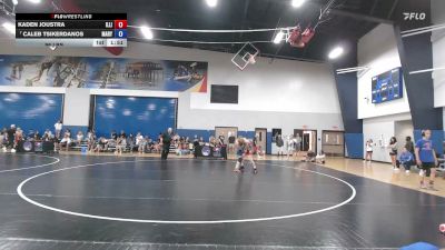 96 lbs Kaden Joustra, Illinois vs Caleb Tsikerdanos, Maryland
