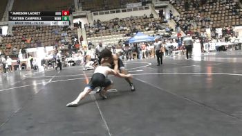 7A 190 lbs Cons. Round 3 - Jameson Lackey, Auburn vs Jayden Campbell, Mary G Montgomery