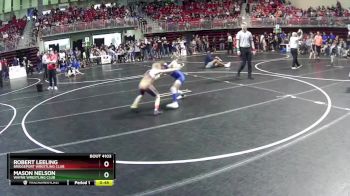75 lbs Champ. Round 2 - Mason Nelson, Wayne Wrestling Club vs Robert Leeling, Bridgeport Wrestling Club