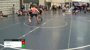 130 lbs Consolation - Connor Hardy, Unattached vs Drew Carlson, Fremont Wrestling Academy