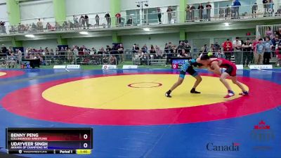 60kg Champ. Round 2 - Benny Peng, Collingwood Wrestling vs Udayveer Singh, Akhara Of Champions WC