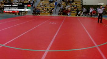 141 lbs Cons. Semi - Brandon Eusebio, Saint Cloud State vs Calvin Singewald, UW-Eau Claire