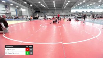 85 lbs Semifinal - Esaias Perez, POWA vs Mateo Montanaro, Mat Assassins White