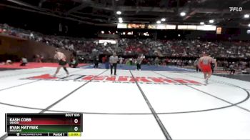 165 lbs Champ. Round 2 - Kash Cobb, Weiser vs Ryan Matysek, Ridgevue