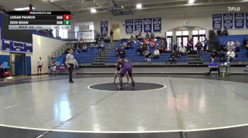 174 lbs Cons. Semi - Logan Pausch, Cornell College vs Zion Shaw, Cornell College