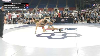 126 lbs Champ. Rd Of 32 - Finn McDermott, Illinois vs Zachary Donalson, Arkansas
