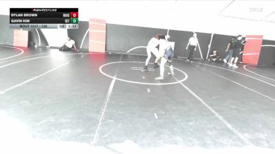 126 lbs Champ. Round 1 - Gavin Kim, Sunny Hills vs Dylan Brown, Redondo Union High School