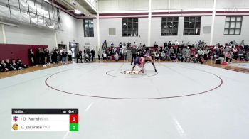 138 lbs Consi Of 8 #1 - David Parrish, Strong Rock Christian vs Lorenzo Zacarese, St. Anthony's