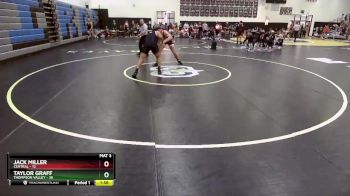 220 lbs Round 2 (10 Team) - Taylor Graff, Thompson Valley vs Jack Miller, Central