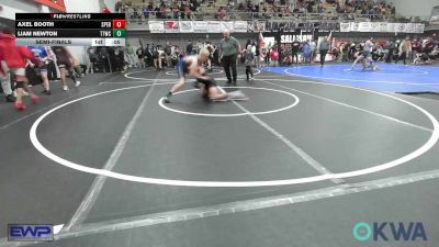 119 lbs Semifinal - Axel Booth, Sperry Wrestling Club vs Liam Newton, Team Tulsa Wrestling Club